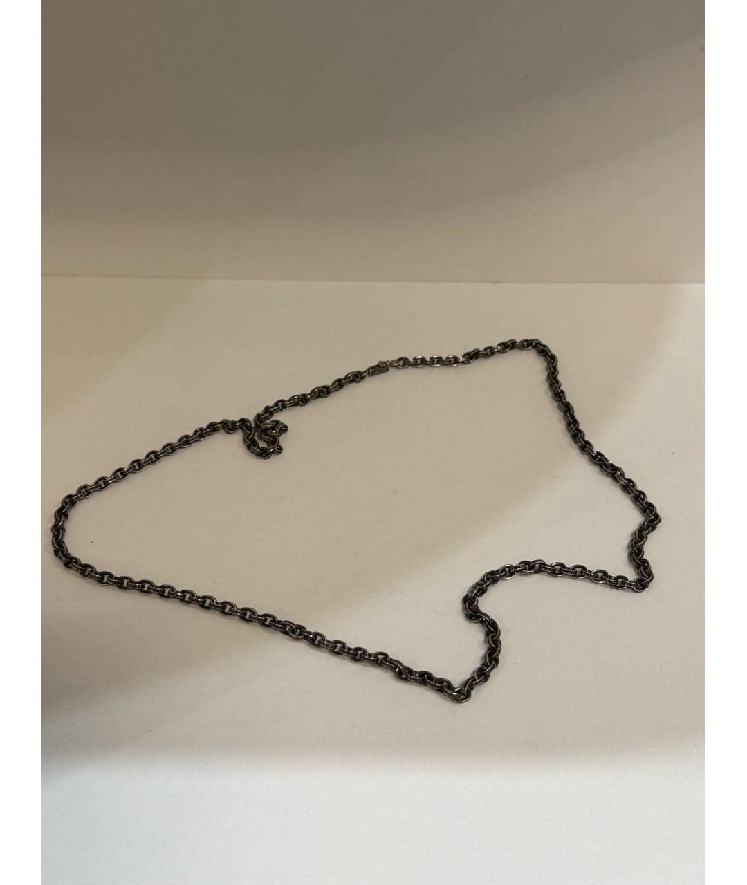 CHROME HEARTS Серебряная серебряная цепочка, фото 2