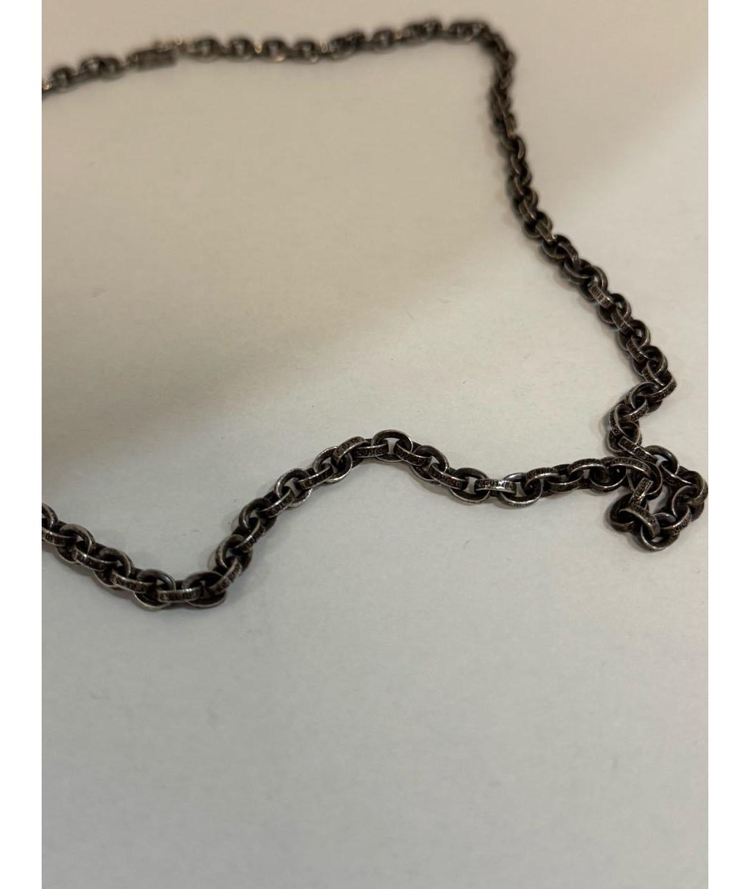CHROME HEARTS Серебряная серебряная цепочка, фото 4