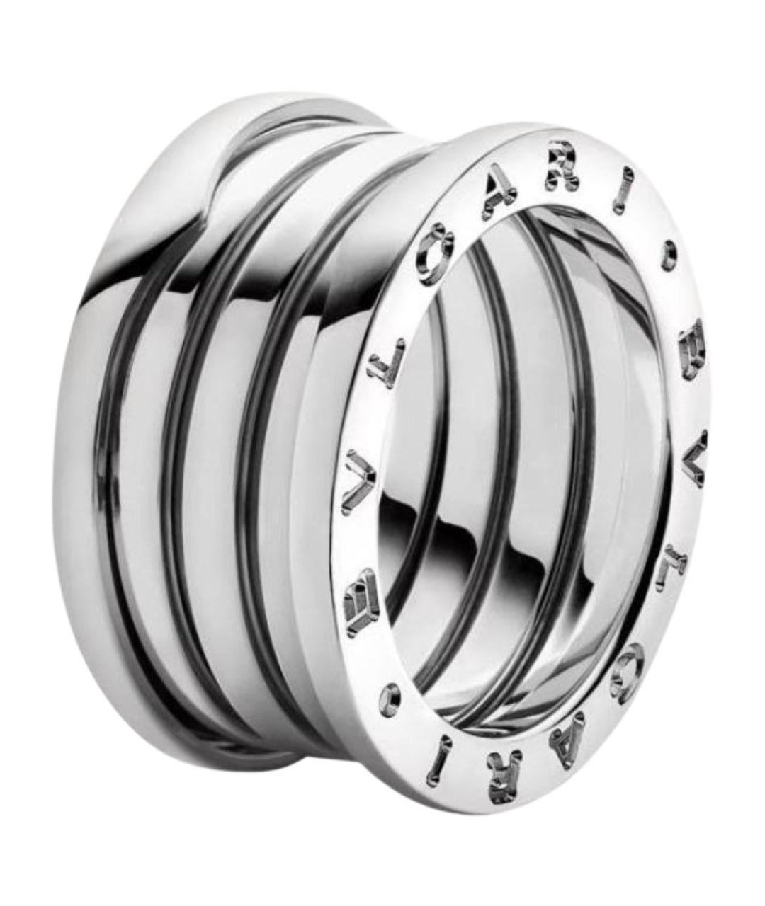 BVLGARI Серебряное кольцо из белого золота, фото 1