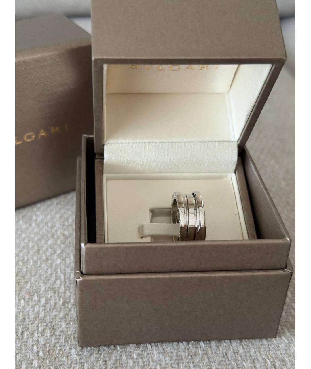 BVLGARI Серебряное кольцо из белого золота, фото 3