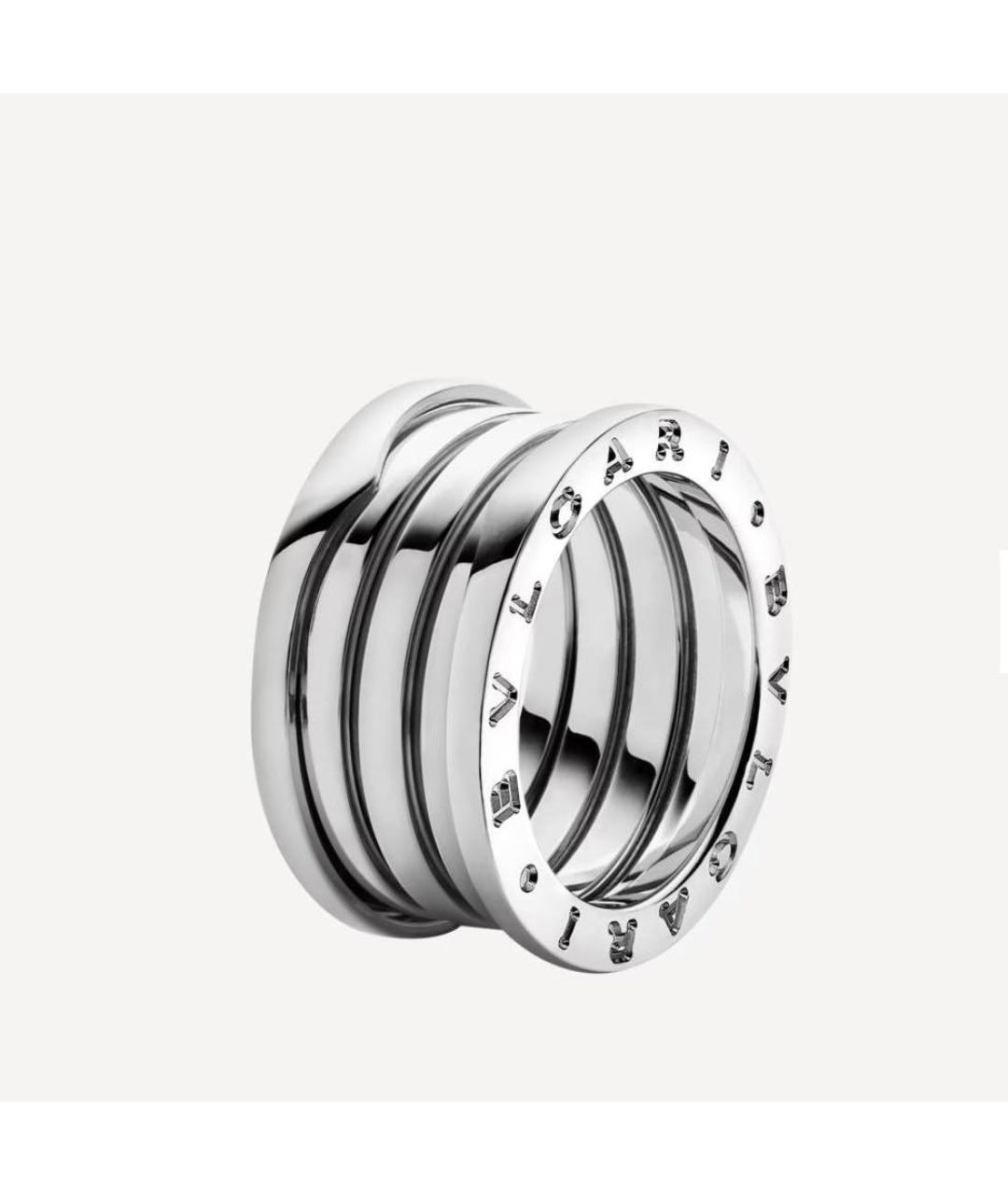 BVLGARI Серебряное кольцо из белого золота, фото 5