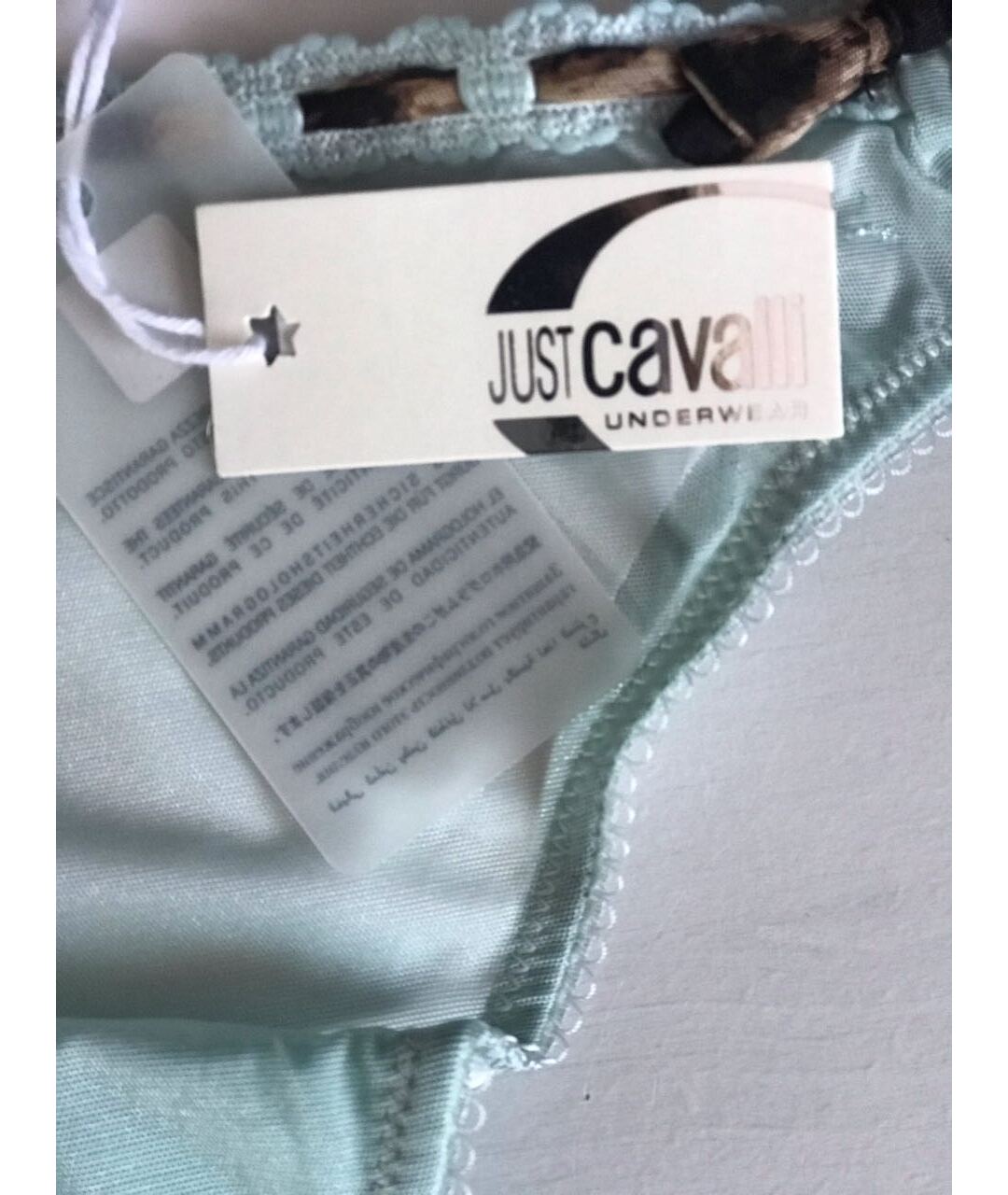 JUST CAVALLI Салатовые трусы, фото 3