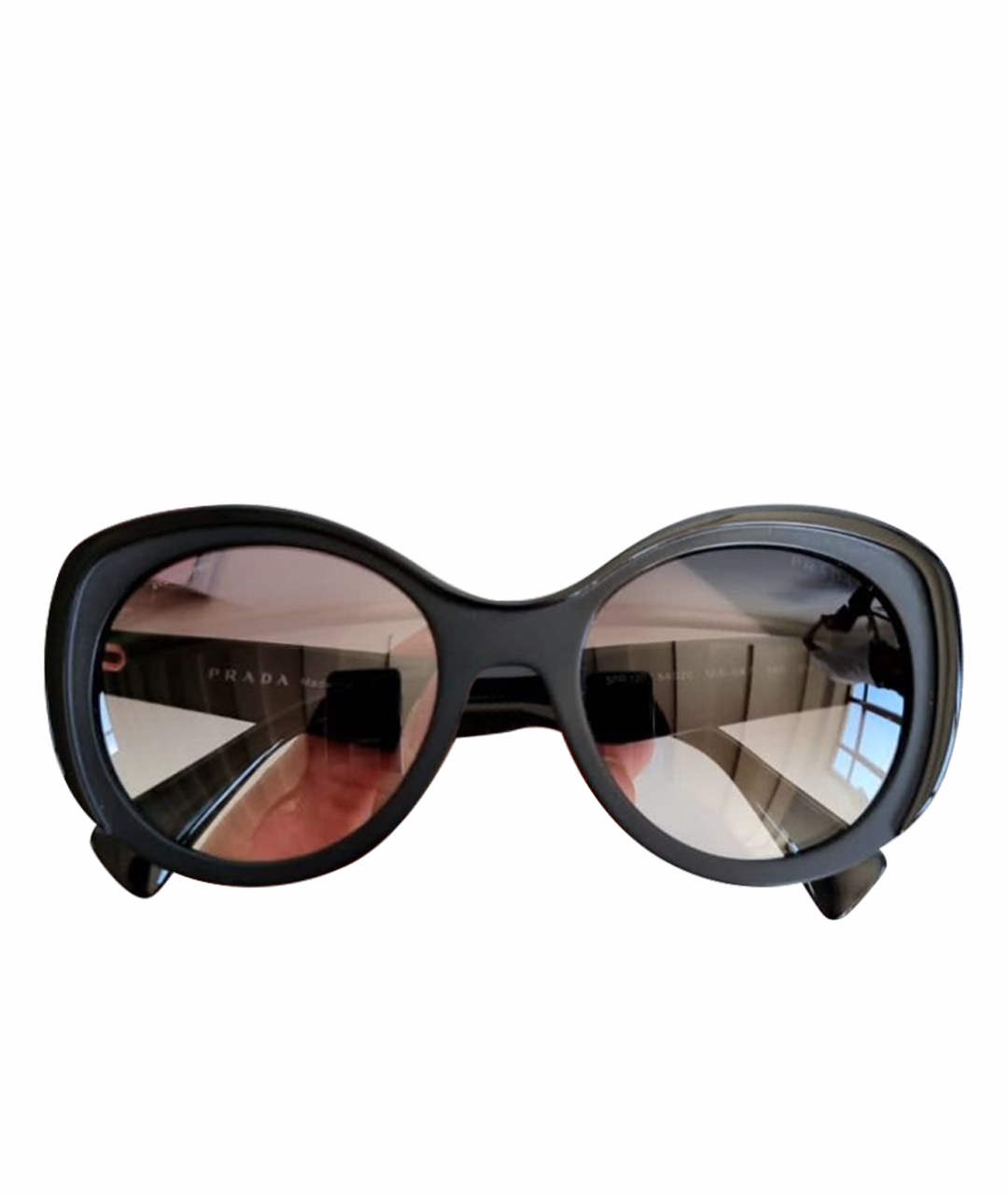 PRADA Черные солнцезащитные очки, фото 1