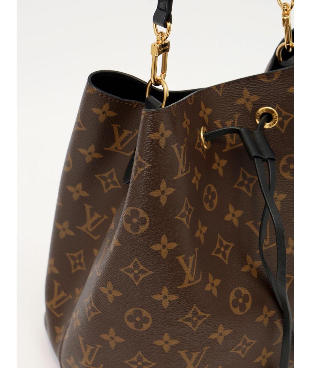 LOUIS VUITTON Коричневая сумка через плечо, фото 8