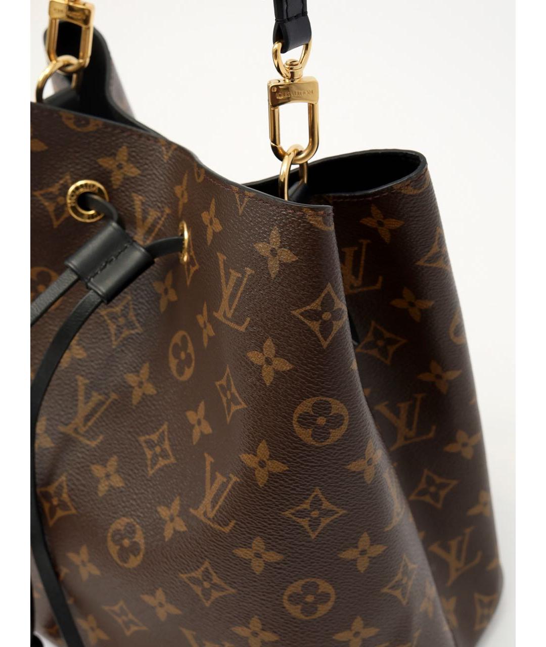LOUIS VUITTON Коричневая сумка через плечо, фото 7