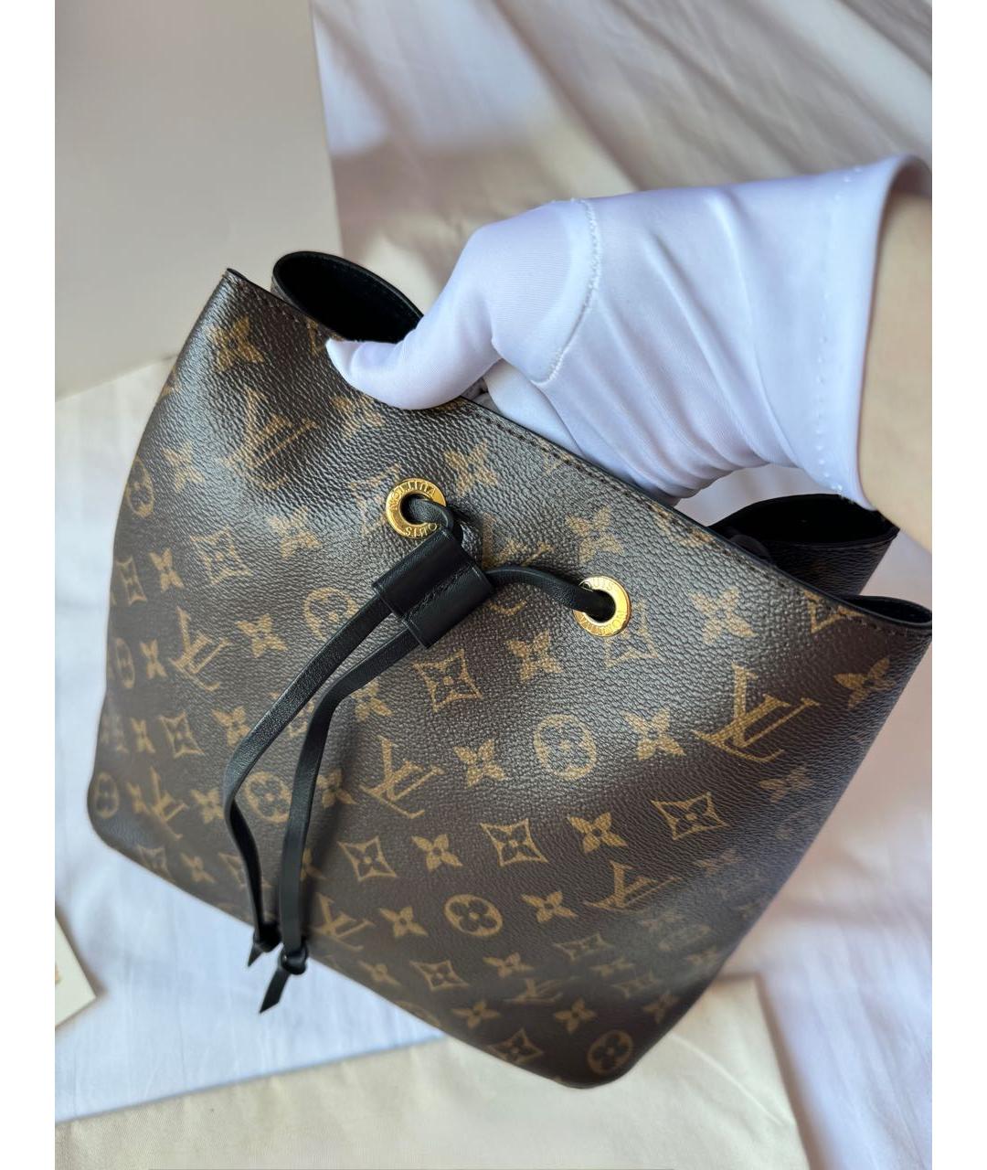 LOUIS VUITTON Коричневая сумка через плечо, фото 2