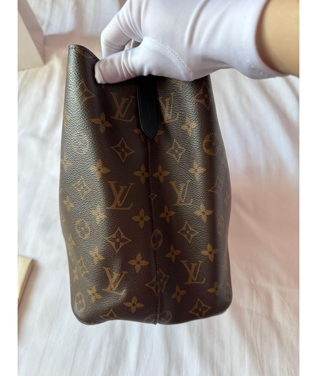 LOUIS VUITTON Коричневая сумка через плечо, фото 3