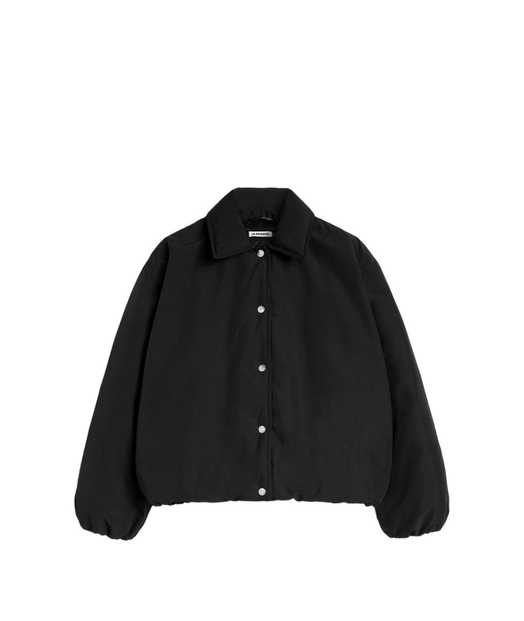 JIL SANDER Черная полиэстеровая куртка, фото 1