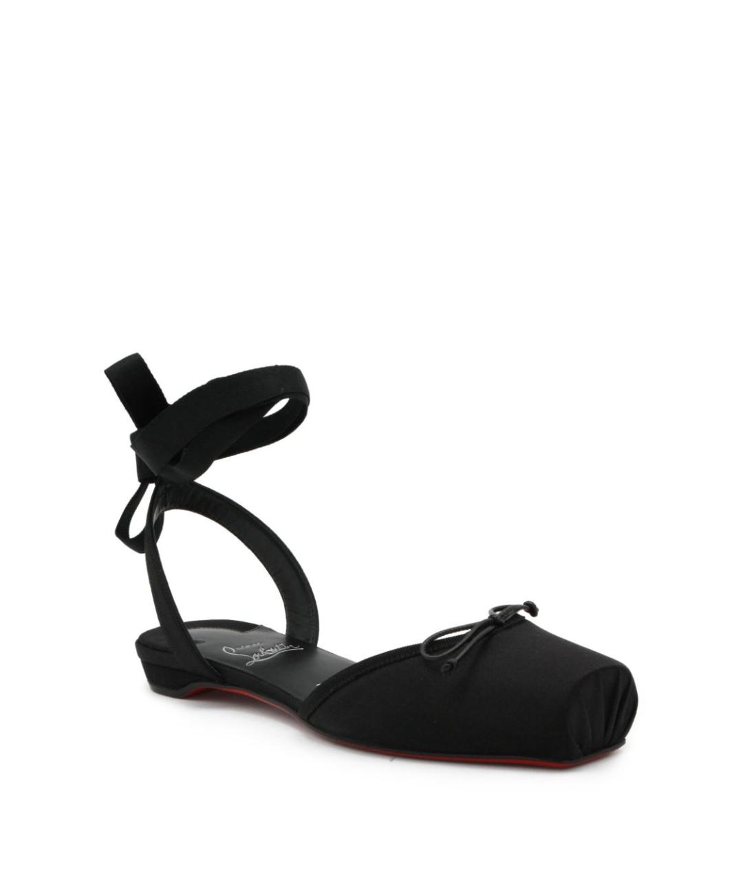 CHRISTIAN LOUBOUTIN Черные сандалии, фото 5