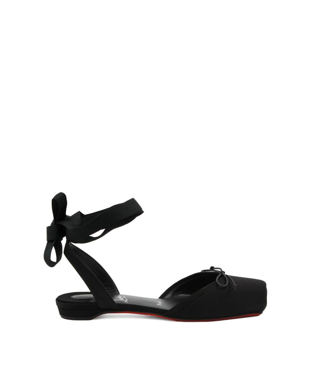 CHRISTIAN LOUBOUTIN Черные сандалии, фото 1