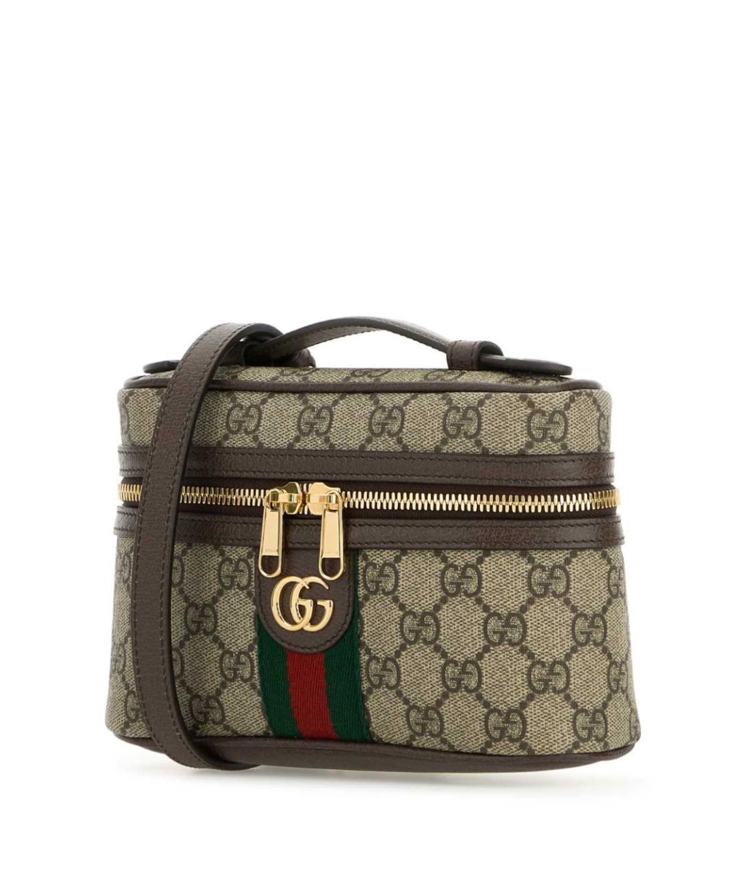 GUCCI Мульти тканевая сумка с короткими ручками, фото 2