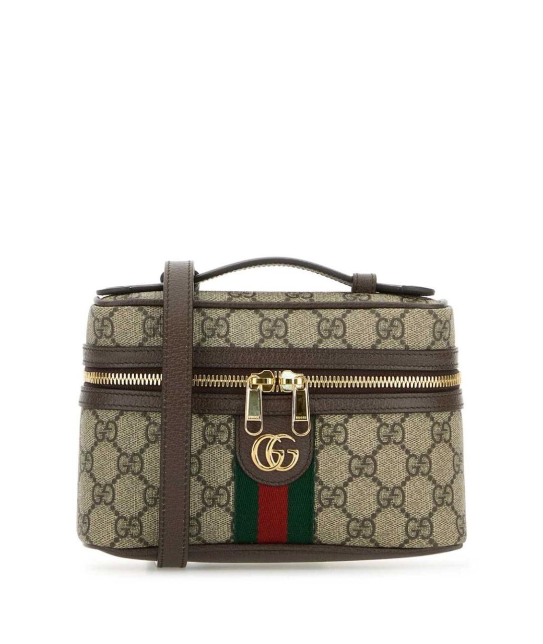GUCCI Мульти тканевая сумка с короткими ручками, фото 1