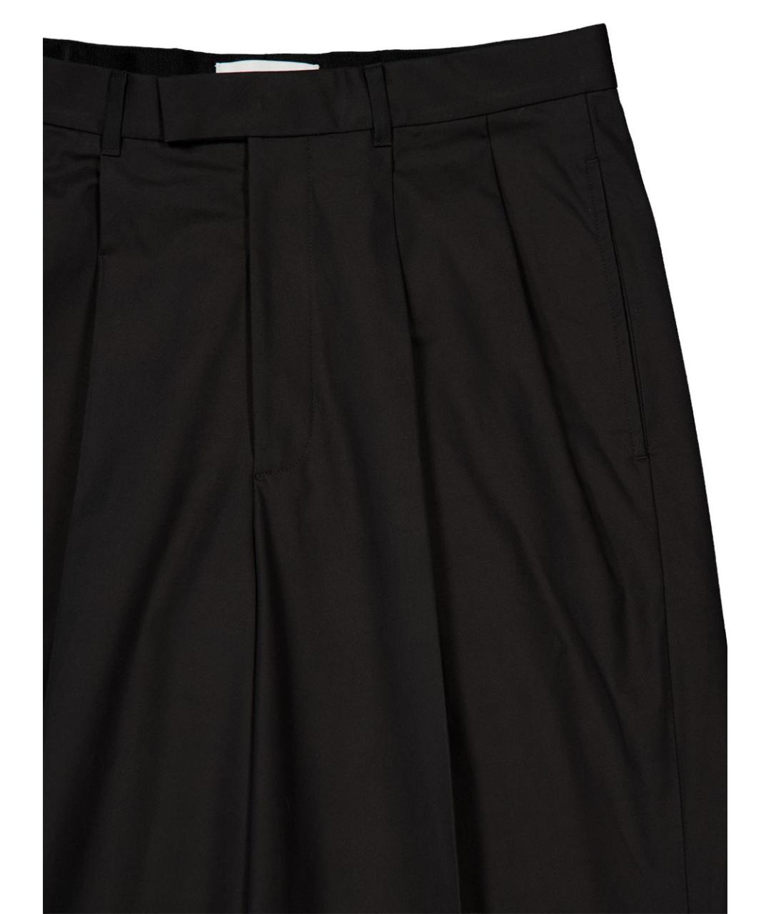 GIVENCHY Черные хлопковые повседневные брюки, фото 3