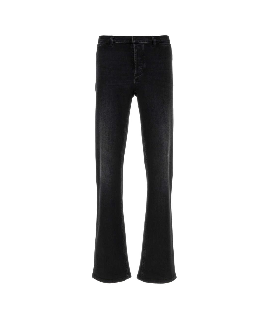 GUCCI Черные хлопковые джинсы, фото 1