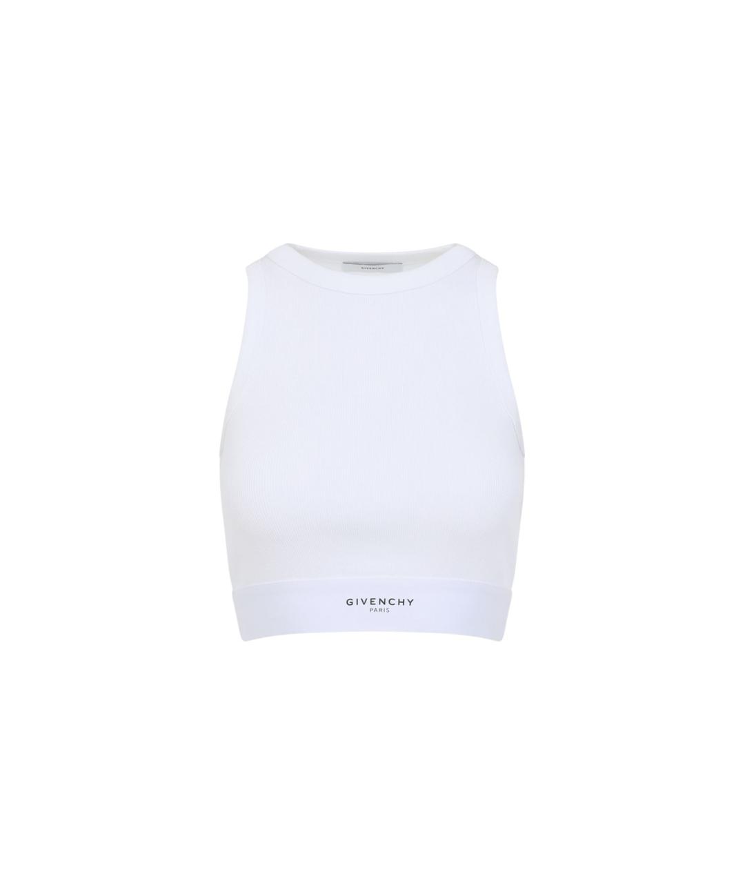 GIVENCHY Белая хлопковая майка, фото 1