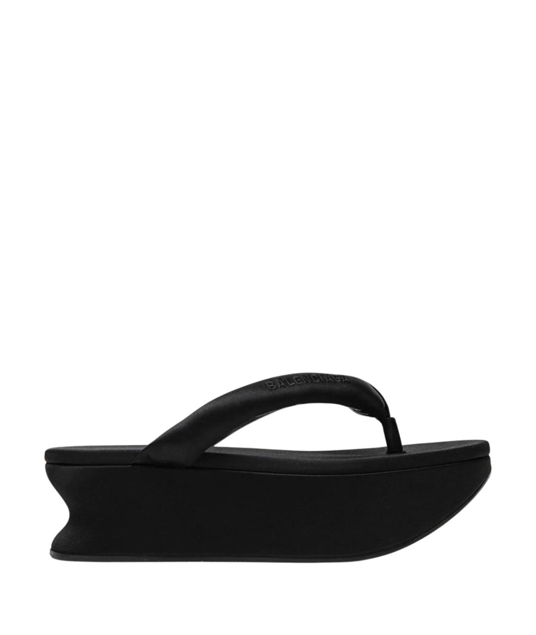 BALENCIAGA Черные сандалии, фото 1