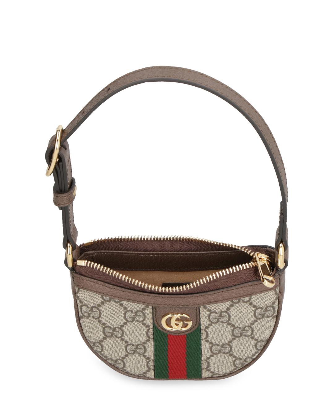 GUCCI Бежевая сумка с короткими ручками, фото 4