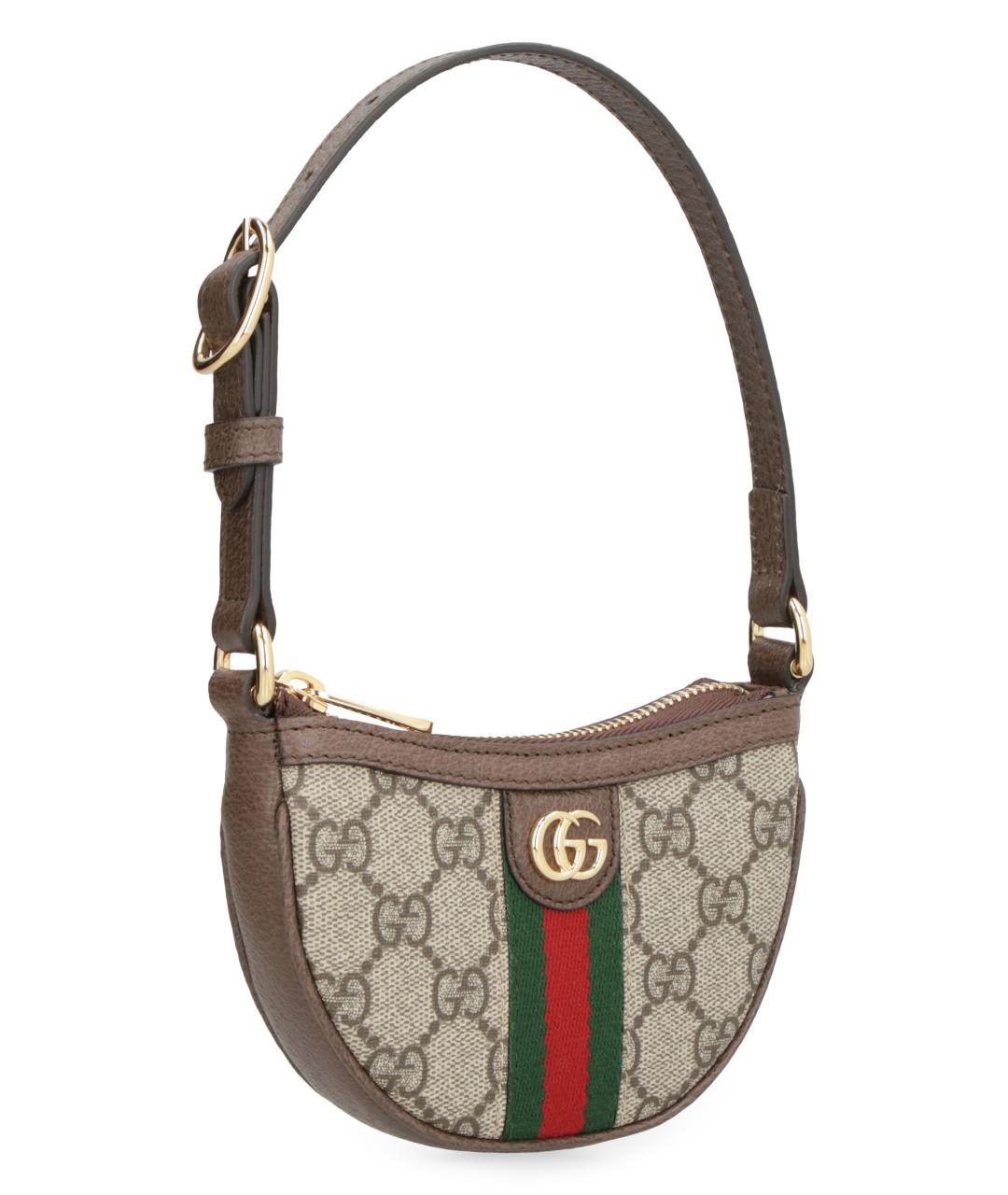 GUCCI Бежевая сумка с короткими ручками, фото 3