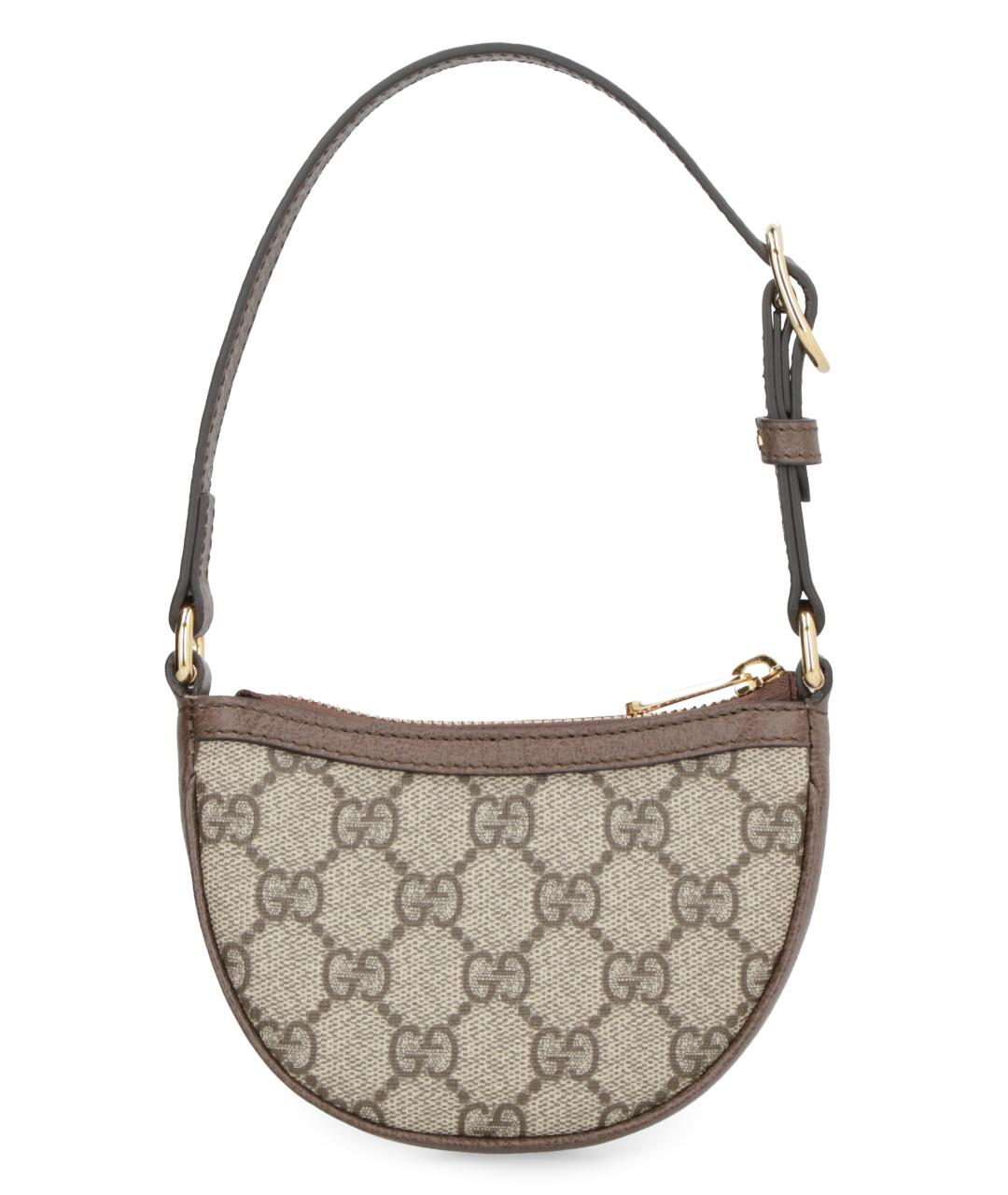 GUCCI Бежевая сумка с короткими ручками, фото 5