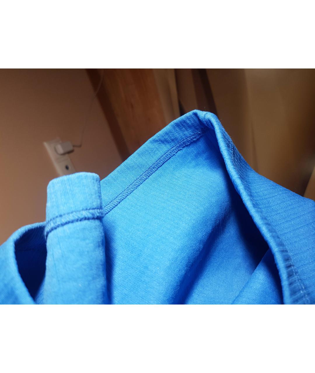 ICEBERG Синяя полиамидовая рубашка, фото 8