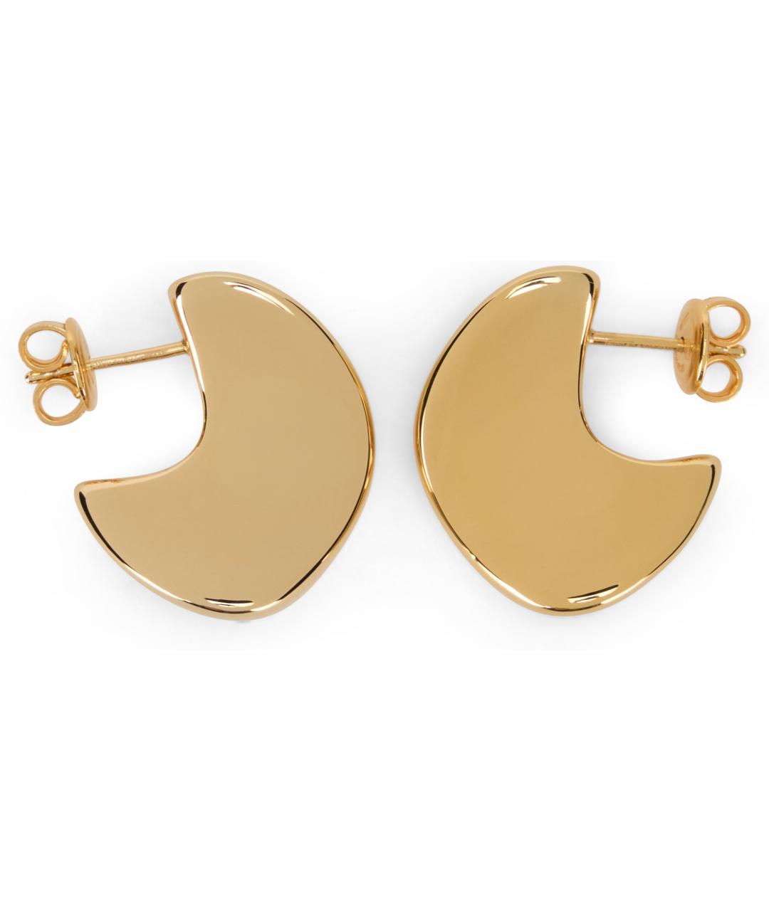 BOTTEGA VENETA Золотые серебряные серьги, фото 3