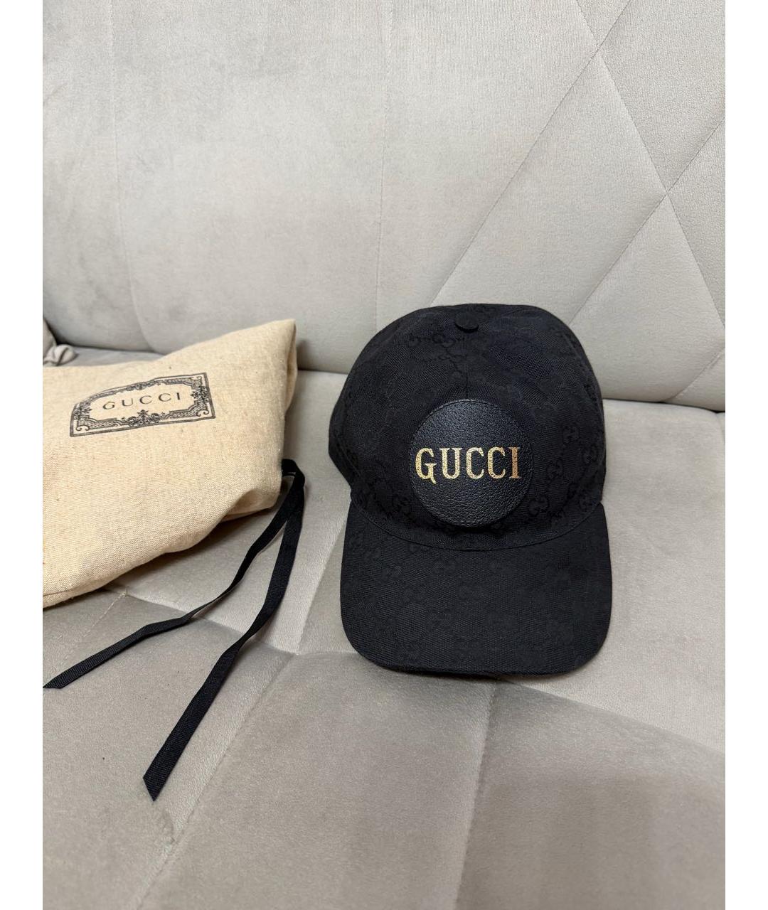 GUCCI Черная кепка/бейсболка, фото 5