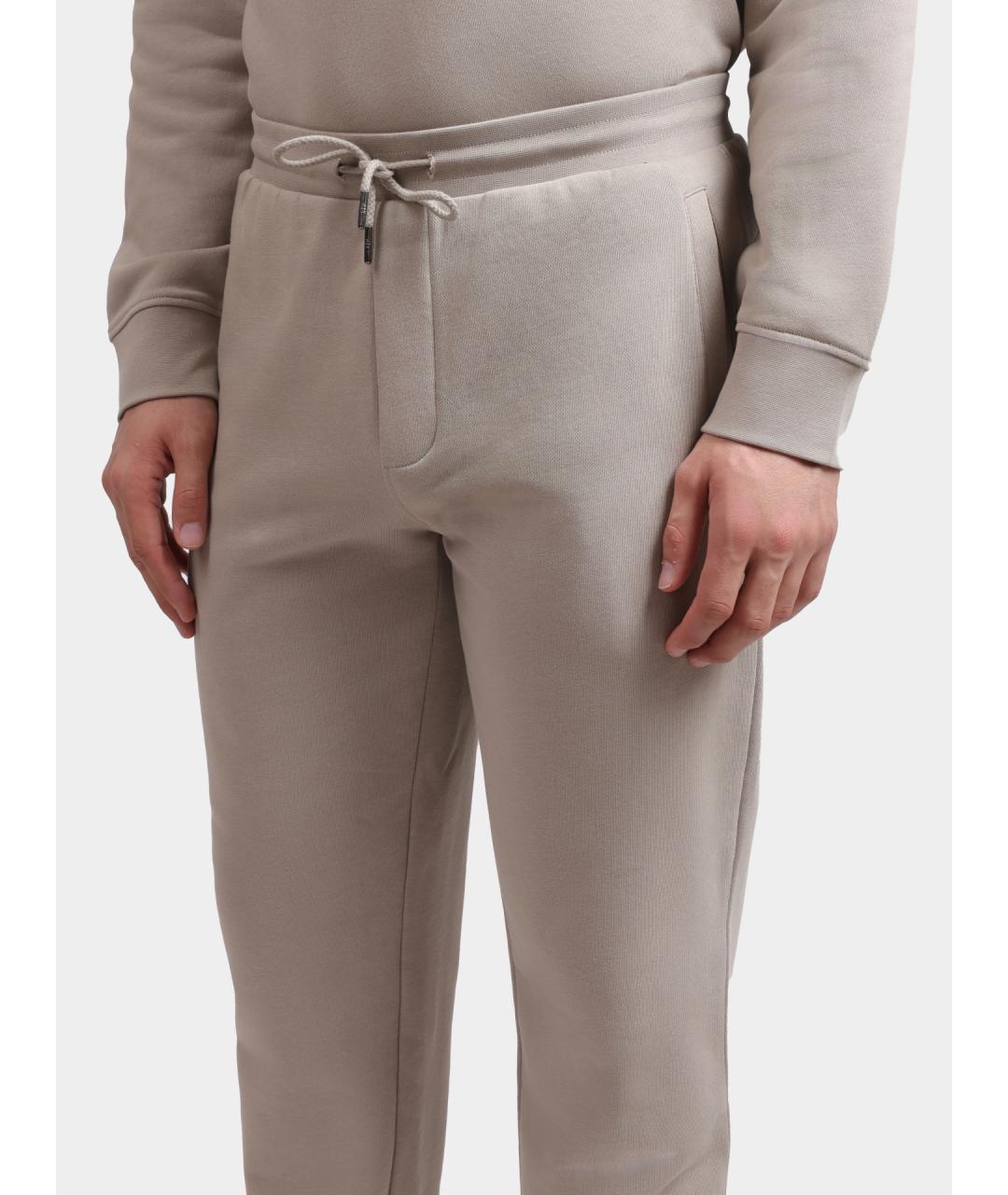 ARMANI EXCHANGE Бежевые повседневные брюки, фото 4