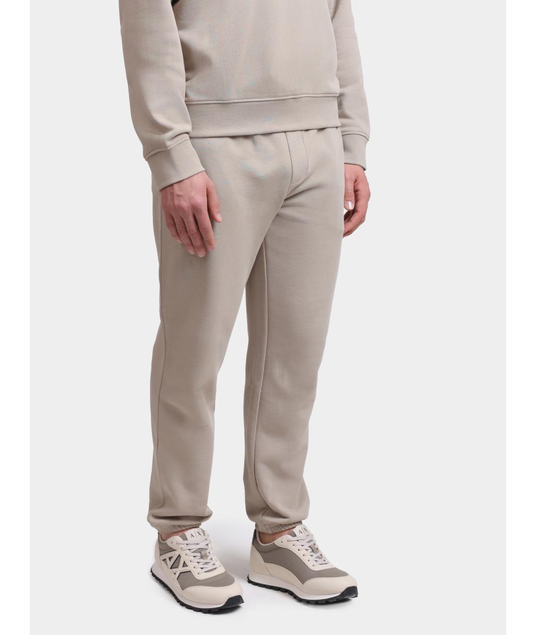 ARMANI EXCHANGE Бежевые повседневные брюки, фото 3