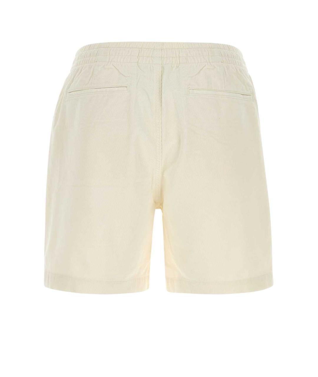 POLO RALPH LAUREN Белые хлопковые шорты, фото 2