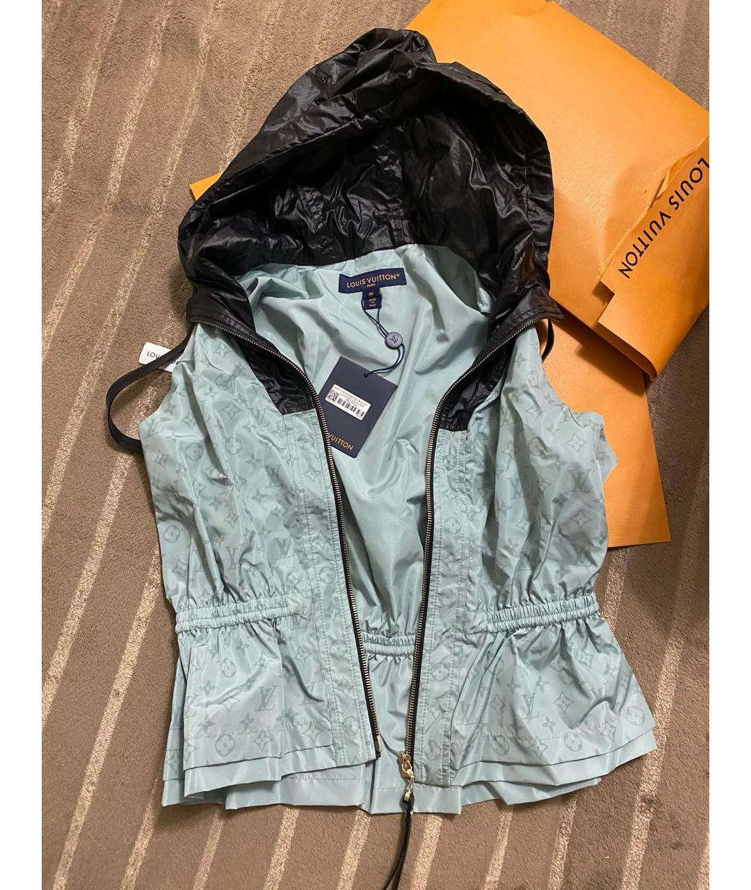 LOUIS VUITTON Бирюзовый жилет, фото 6