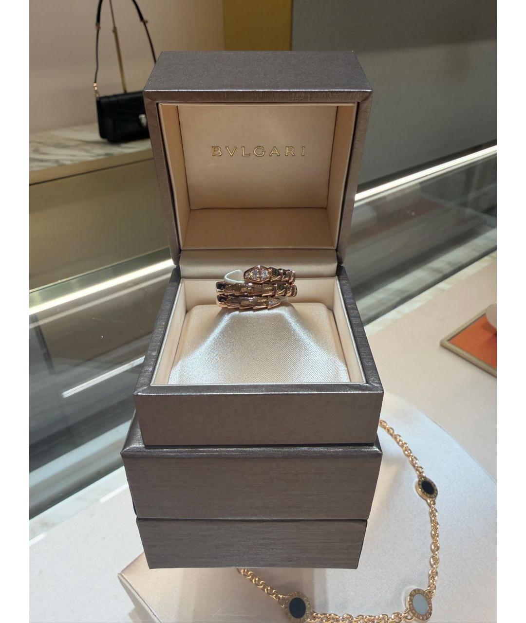 BVLGARI Золотое кольцо из розового золота, фото 2