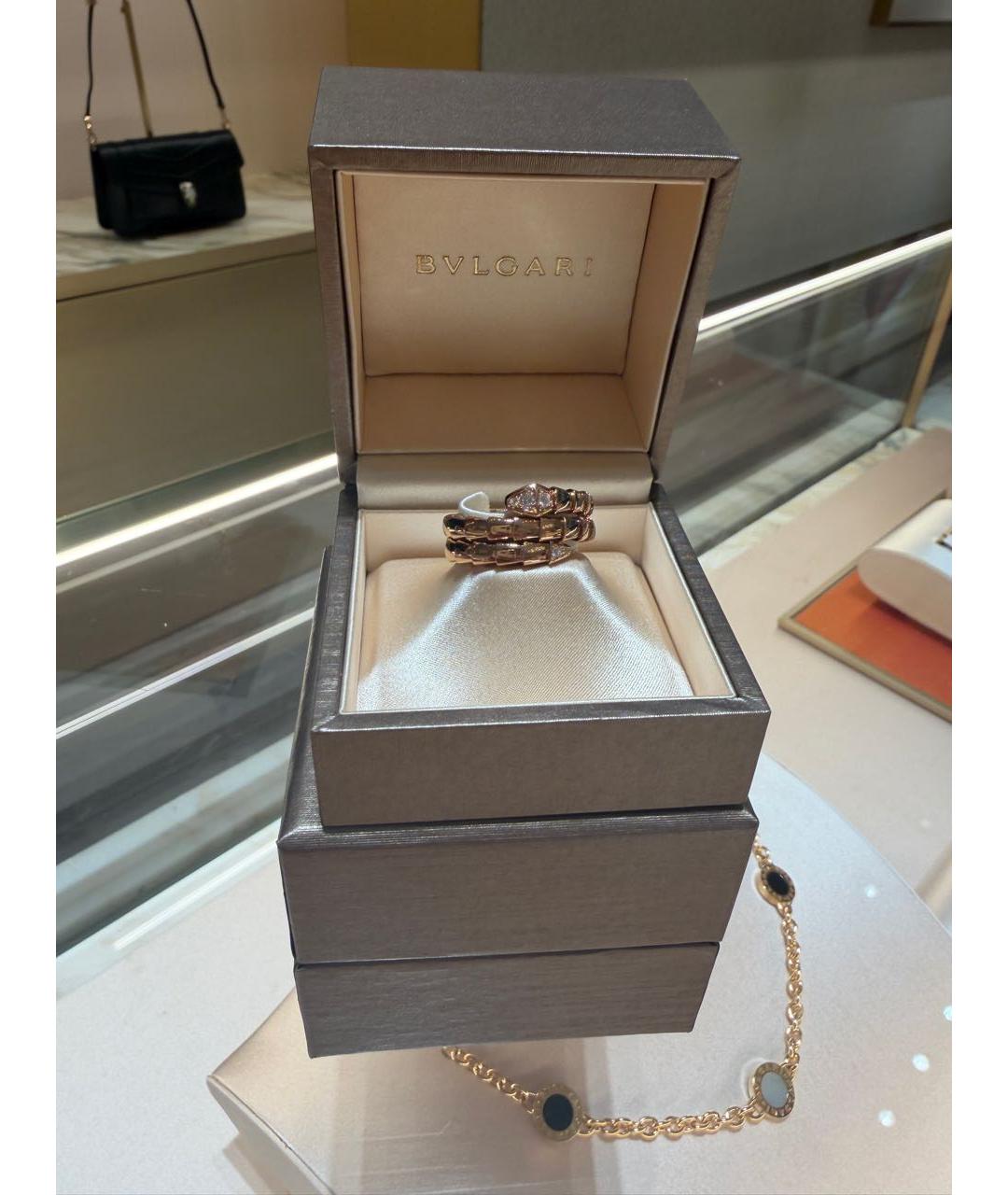 BVLGARI Золотое кольцо из розового золота, фото 3