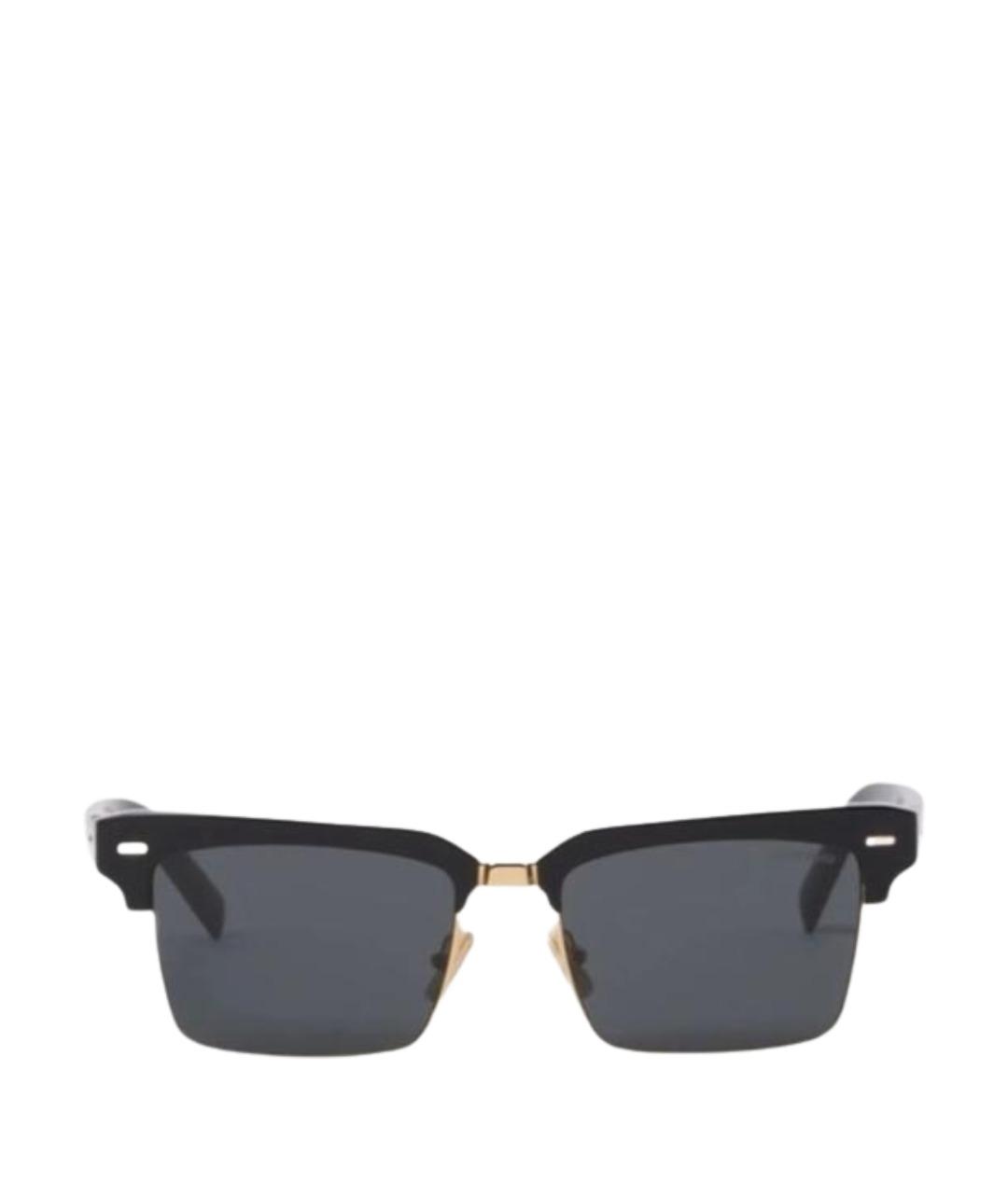 MIU MIU Черные солнцезащитные очки, фото 1