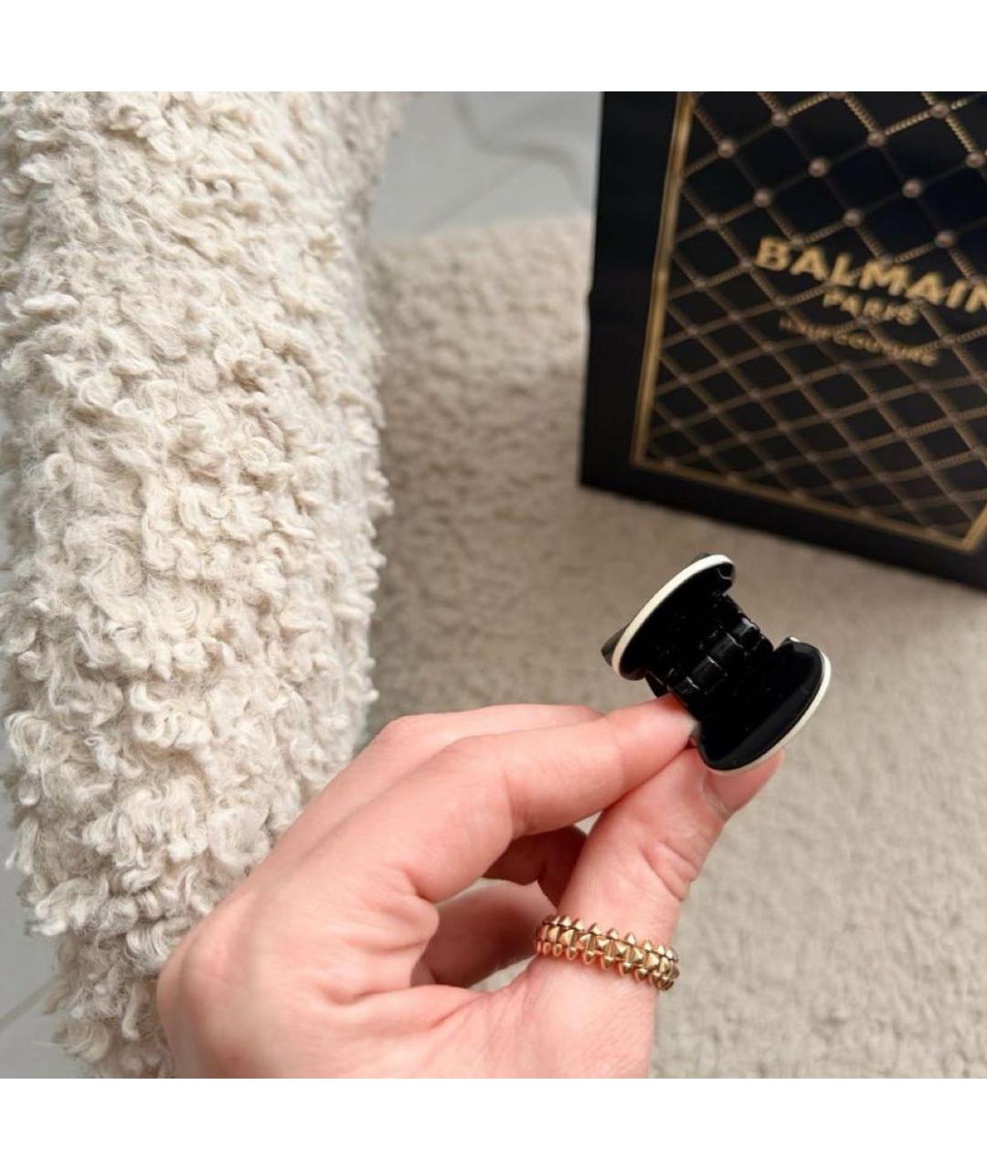 BALMAIN Черная заколка, фото 3