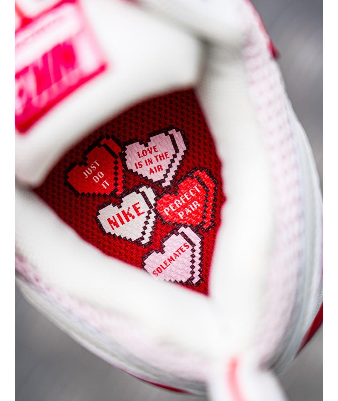NIKE Розовые текстильные кроссовки, фото 7