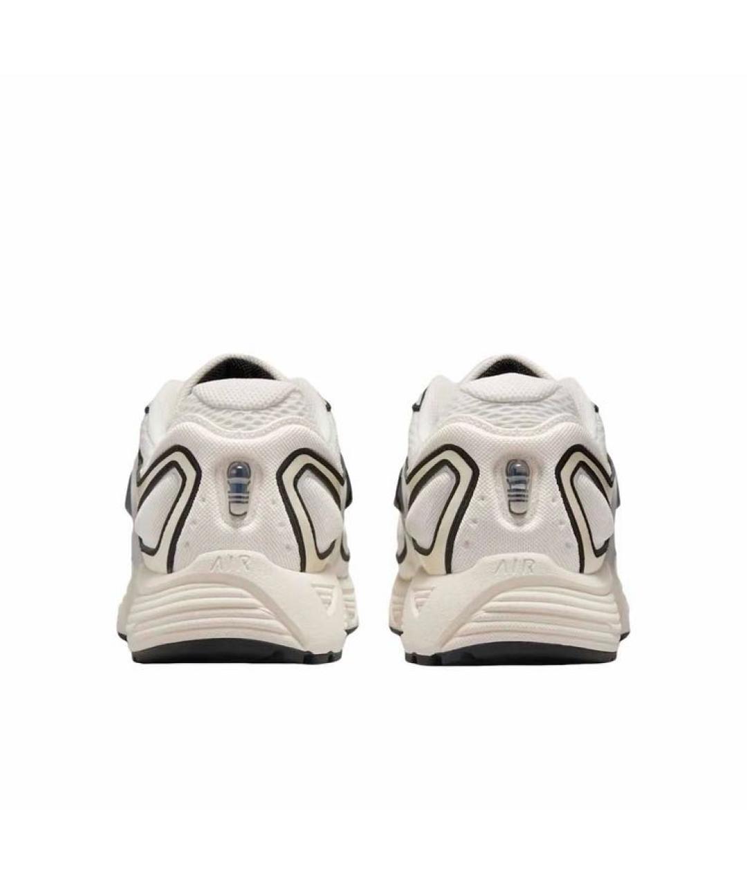 NIKE Белые текстильные низкие кроссовки / кеды, фото 4