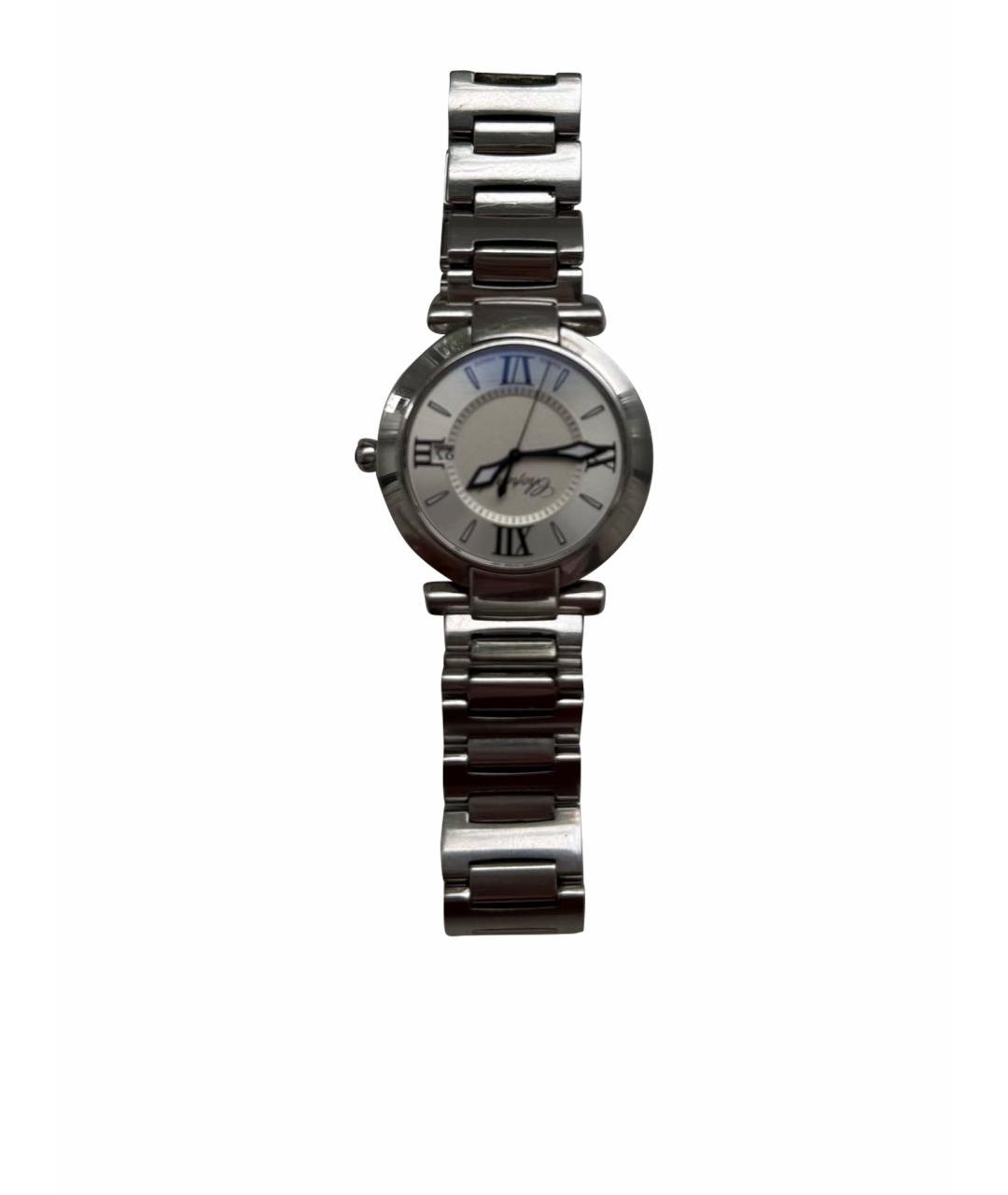 CHOPARD Серебряные серебряные часы, фото 1