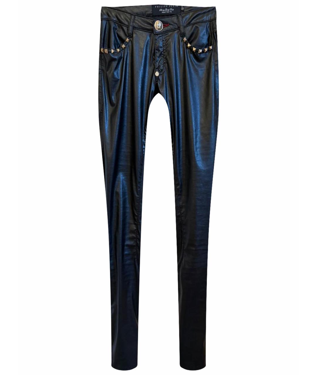 PHILIPP PLEIN Черные брюки узкие, фото 1