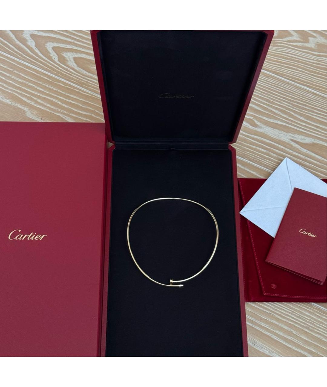 CARTIER Золотое колье из желтого золота, фото 7