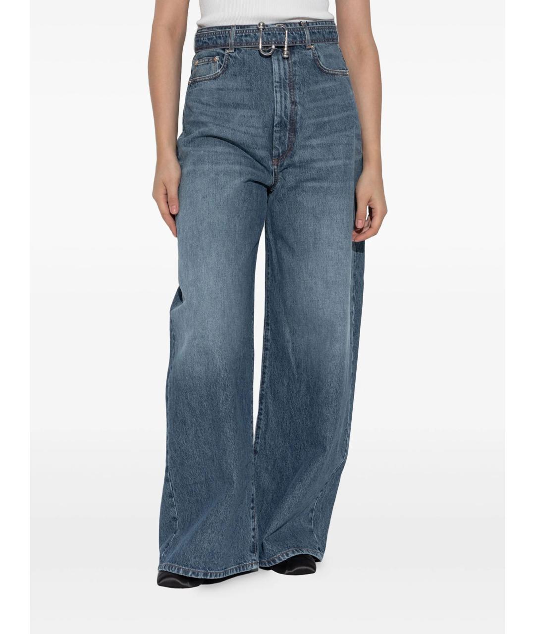 SPORTMAX Хлопковые прямые джинсы, фото 3