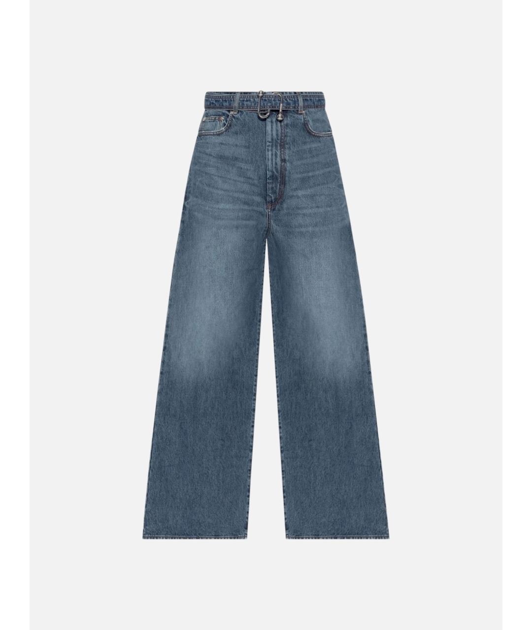 SPORTMAX Хлопковые прямые джинсы, фото 6