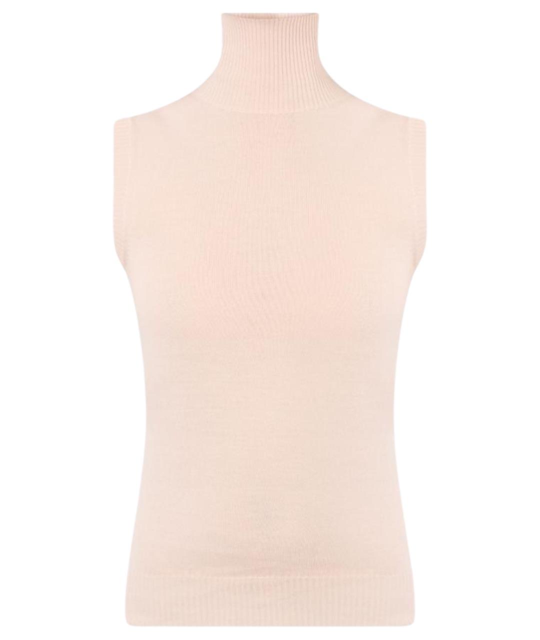 SPORTMAX Розовая шерстяная водолазка, фото 1