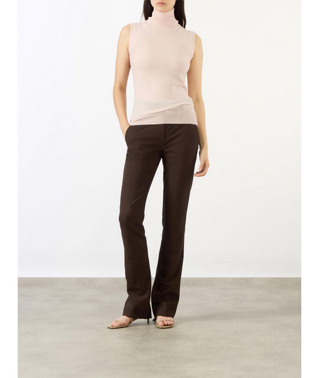 SPORTMAX Розовая шерстяная водолазка, фото 2