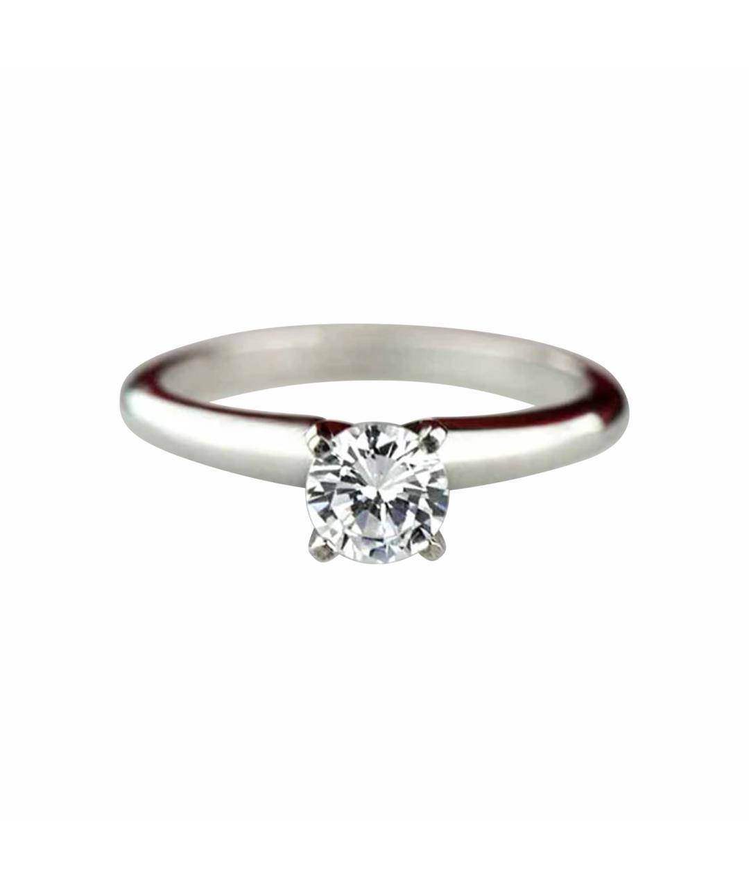 CARTIER Серебряное платиновое кольцо, фото 1
