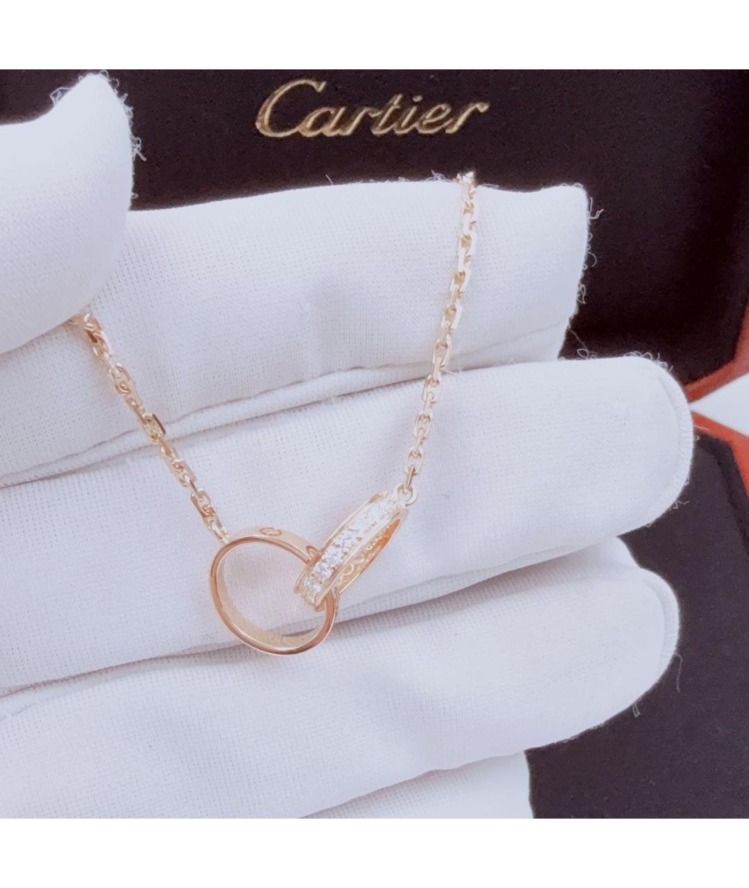 CARTIER Розовое колье из розового золота, фото 3