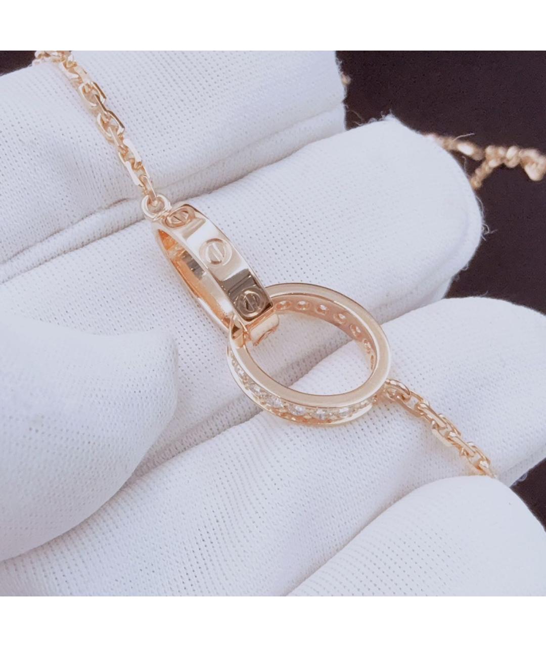 CARTIER Розовое колье из розового золота, фото 5