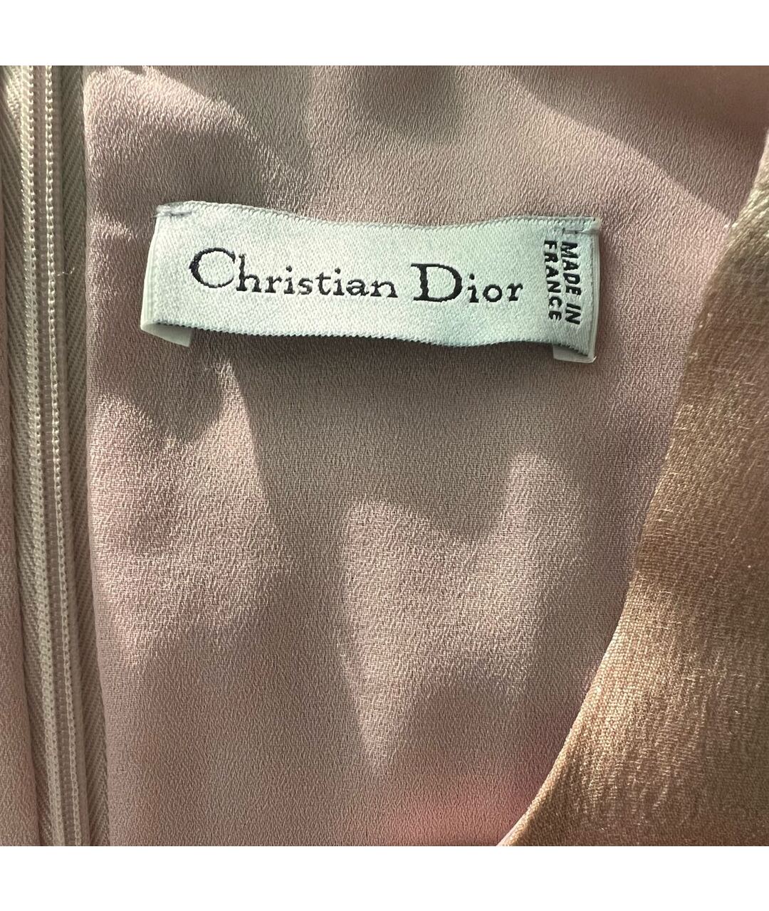 CHRISTIAN DIOR PRE-OWNED Розовое повседневное платье, фото 6