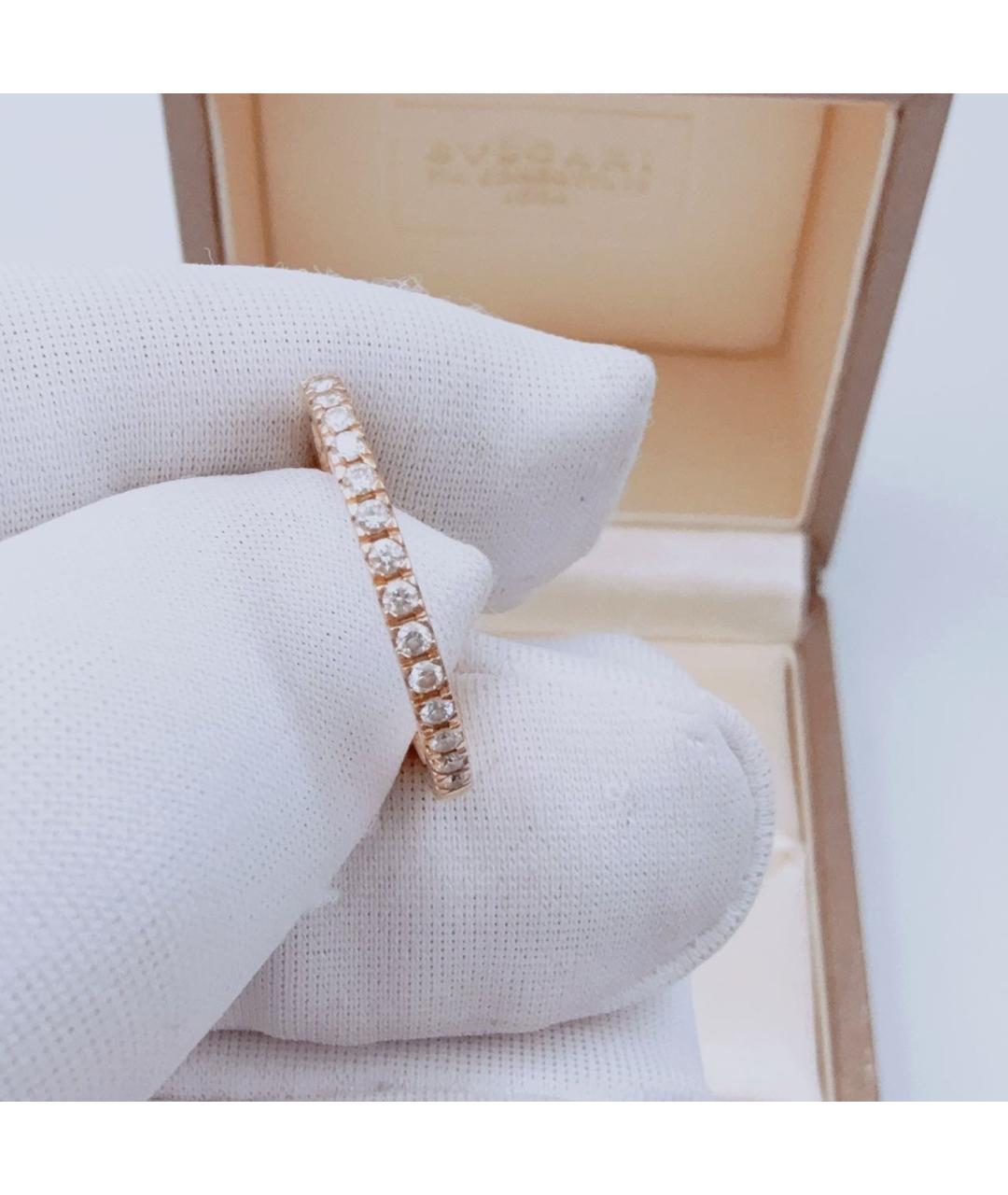 BVLGARI Розовое кольцо из розового золота, фото 4