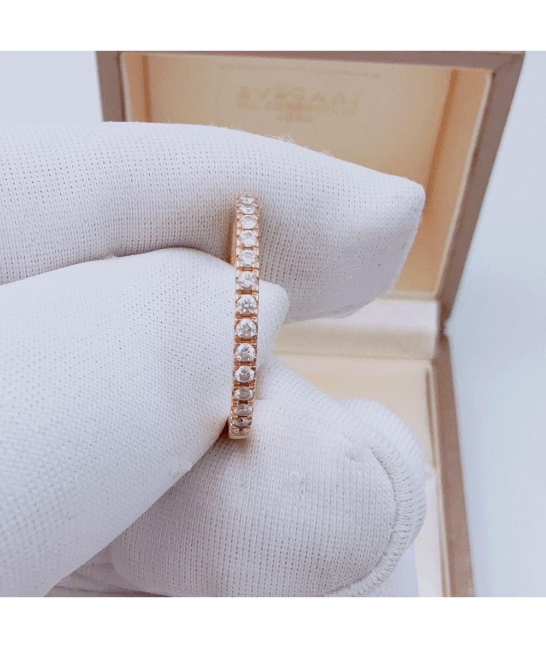 BVLGARI Розовое кольцо из розового золота, фото 3
