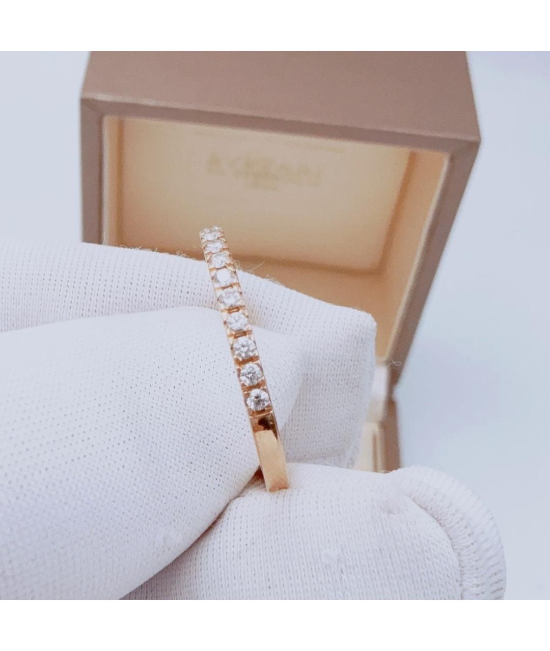 BVLGARI Розовое кольцо из розового золота, фото 5